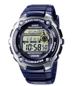 Wasserdichte Uhren: Casio Funkuhren Herren-Armbanduhr Digital Quarz