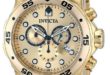 Uhr gold: Invicta Herren-Armbanduhr XL Chronograph Quarz